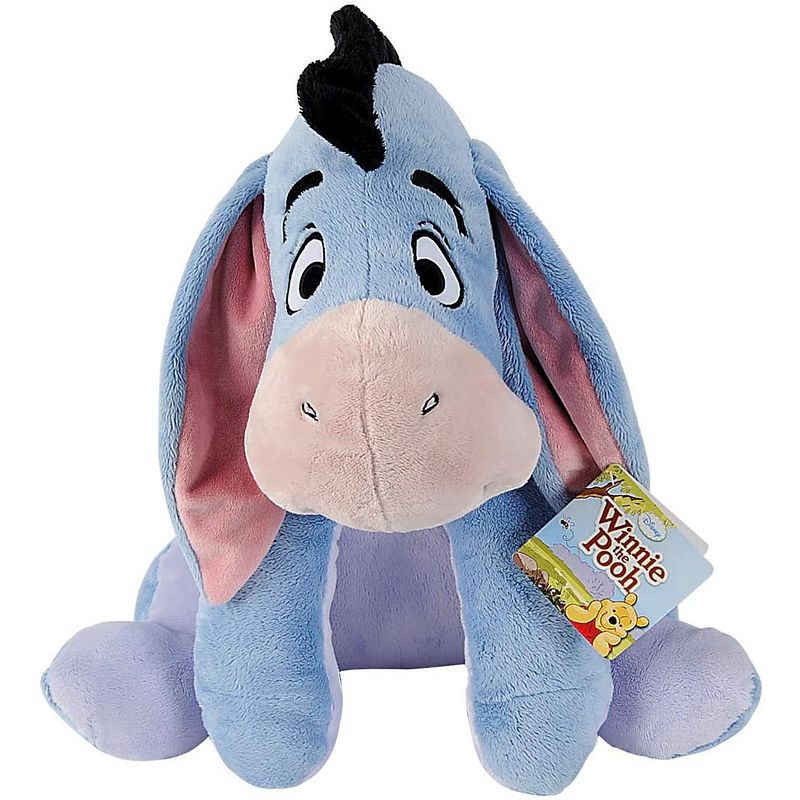 Foto van Nicotoy knuffel disney eeyore junior 61 cm pluche blauw