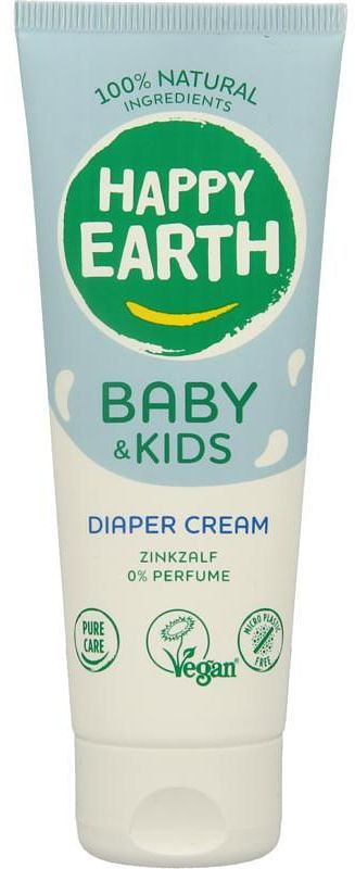 Foto van Happy earth baby & kids diaper cream