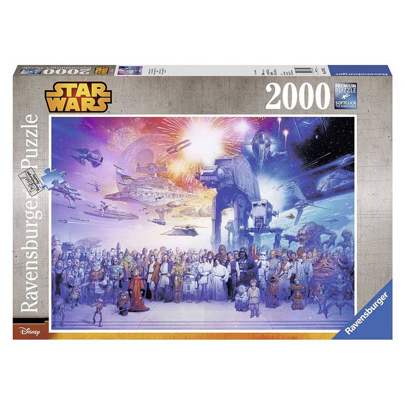 Foto van Ravensburger star wars puzzel universum - 2000 stukjes