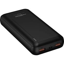 Foto van Ansmann pb320pd powerbank 20000 mah power delivery li-ion usb-a, usb-c zwart