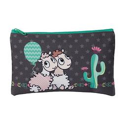 Foto van Nici etui lama baby junior 20,5 cm polyester zwart