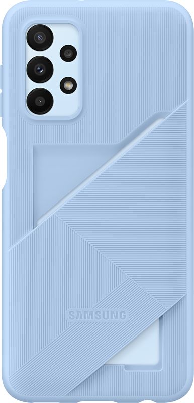 Foto van Samsung galaxy a23 card slot back cover blauw