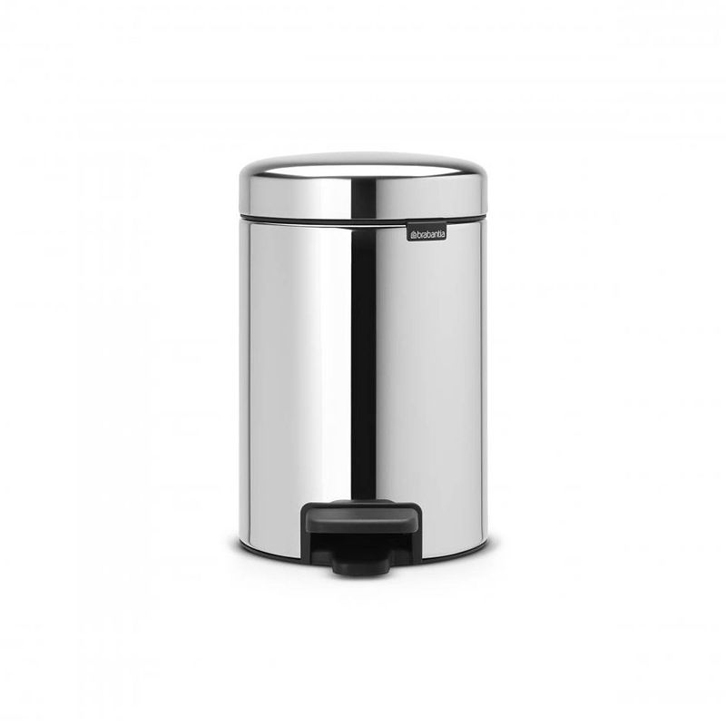 Foto van Brabantia newicon pedaalemmer 3 l - brilliant steel