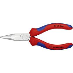 Foto van Knipex 30 25 140 elektronica en fijnmechanica platte rondbektang recht 140 mm