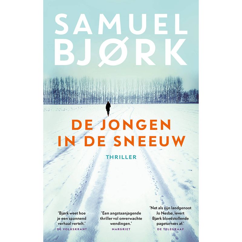 Foto van De jongen in de sneeuw