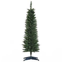 Foto van Kunstkerstboom - smalle kunstkerstboom - smalle kerstboom - 150 cm