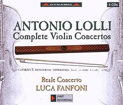 Foto van Lolli: complete violin concertos - cd (8007144605278)