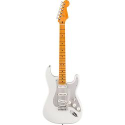 Foto van Fender american ultra ii stratocaster mn avalanche elektrische gitaar met koffer