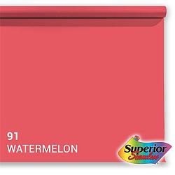 Foto van Superior achtergrondpapier 91 watermelon 1,35 x 11m