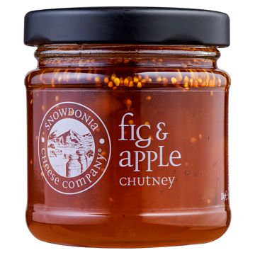 Foto van Snowdonia cheese company fig & apple chutney 114g bij jumbo