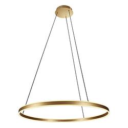 Foto van Steinhauer ringlux hanglamp - ø 80 cm - in hoogte verstelbaar - ingebouwd (led) - goud