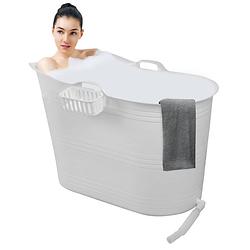 Foto van Lifebath - zitbad olivia - 330l - bath bucket - wit