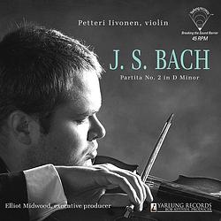 Foto van J.s. bach: partita no. 2 in d minor - lp (0198002841773)