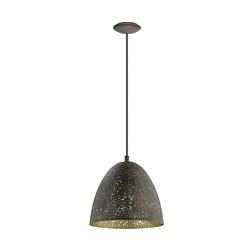 Foto van Eglo hanglamp safi ø27,5 cm - bruin/goud