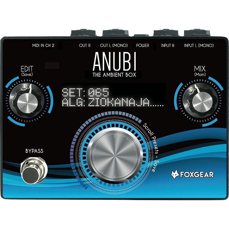 Foto van Foxgear anubi - the ambient box multi reverb / delay