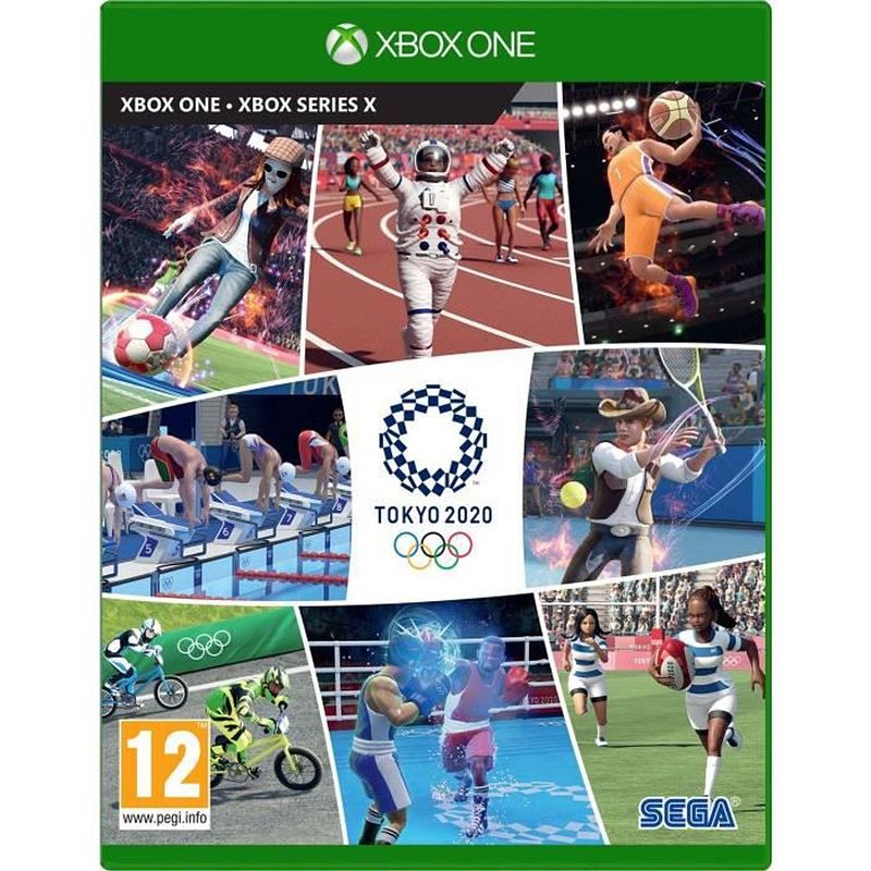 Foto van Olympische spelen tokyo 2020 xbox one en xbox series x game