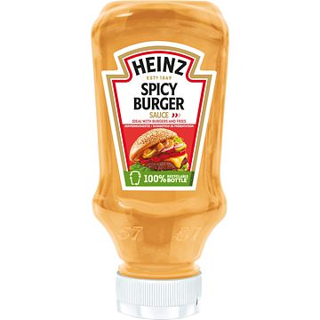 Foto van Heinz spicy burger sauce (hamburger saus) 220ml bij jumbo