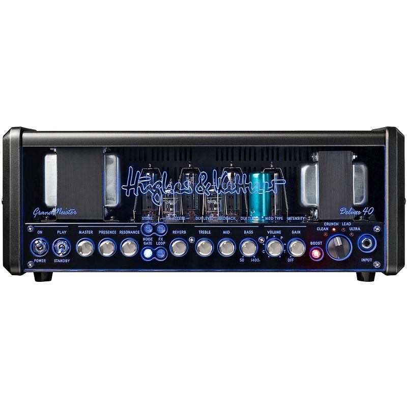 Foto van Hughes & kettner grandmeister deluxe 40 gitaarversterker top