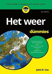 Foto van Het weer voor dummies, 2e editie - john d. cox - paperback (9789045357898)