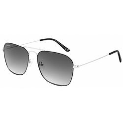 Foto van Polar zonnebril unisex aviator gepolariseerd cat. 3 rvs zwart/zwart