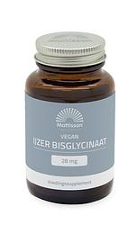 Foto van Mattisson healthstyle ijzer bisglycinaat capsules