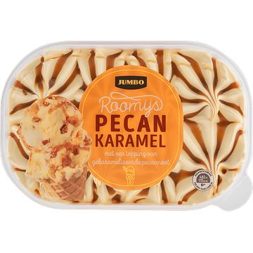 Foto van Jumbo roomijs pecan karamel 500g