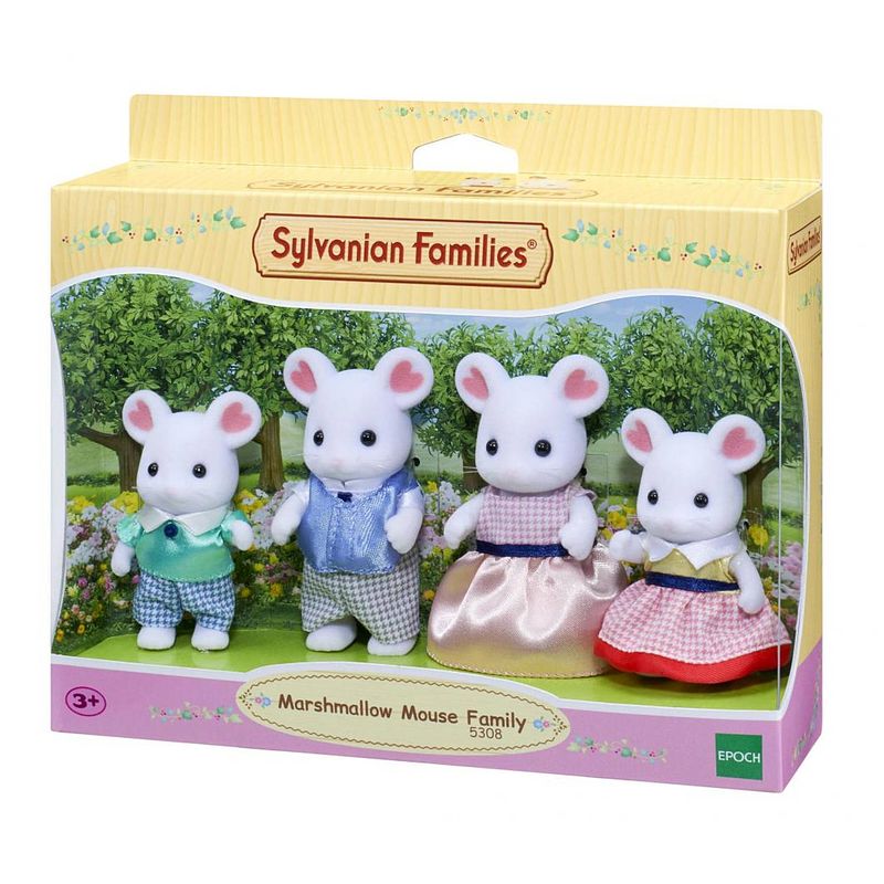 Foto van Sylvanian families familie marsmellow muis 5308