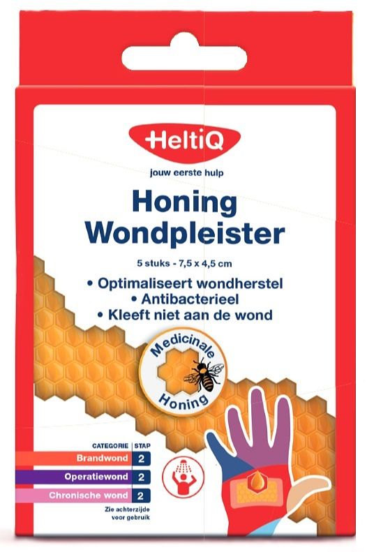 Foto van Heltiq honing wondpleister