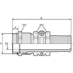 Foto van Lapp 52106640 wartel m63 messing messing 1 stuk(s)