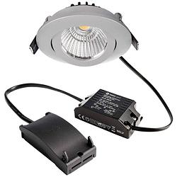 Foto van Deko light 565359 dione led-inbouwlamp energielabel: f (a - g) led vast ingebouwd 8.50 w zilver-grijs