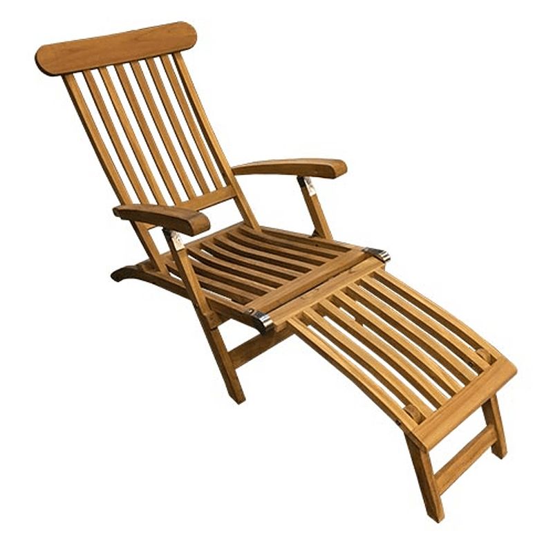 Foto van Buitengewoon de boet - deckchair steamer natural