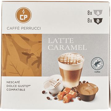 Foto van Caffe perrucci latte caramel 164g bij jumbo