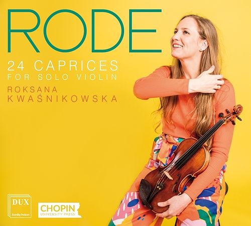 Foto van Rode: 24 caprices for solo violin, op. 22 - cd (5902547017662)