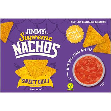 Foto van Jimmy'ss supreme nachos sweet chili flavoured bij jumbo