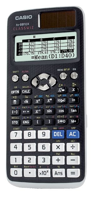 Foto van Rekenmachine casio classwiz fx-991ex. - overig (4549526612008)