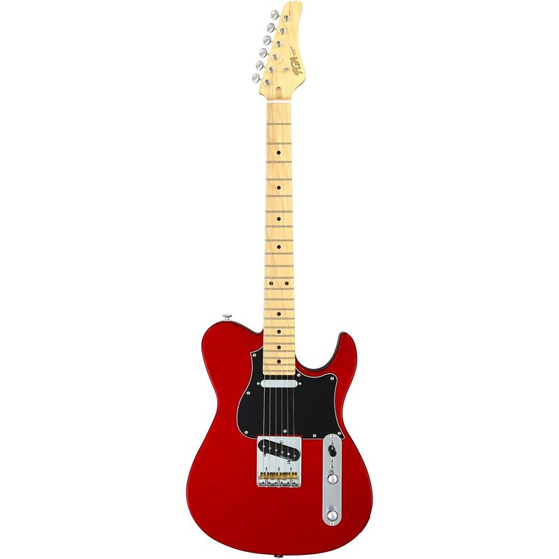 Foto van Fgn guitars j-standard iliad candy apple red elektrische gitaar met gigbag