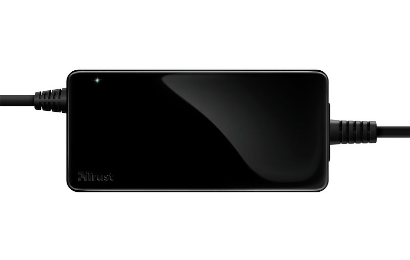 Foto van Trust primo laptop charger 19v-90w desktop accessoire zwart