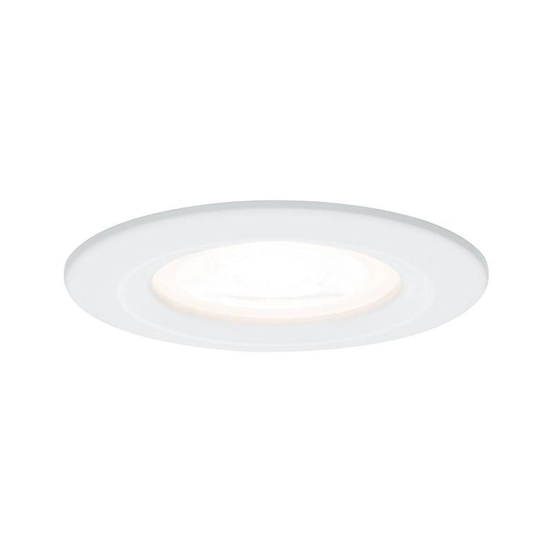 Foto van Paulmann nova inbouwlamp voor badkamer led gu10 6.5 w ip44 wit (mat)