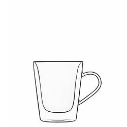 Foto van Bormioli luigi - dubbelwandig glas drink - 2 espresso mug