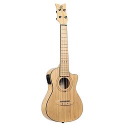 Foto van Ortega runab-cc bamboo series concert size ukulele natural e/a concert ukelele met gigbag