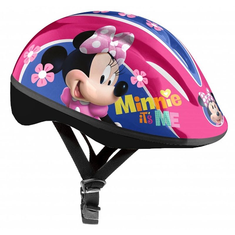 Foto van Disney kinderhelm minnie mouse meisjes roze maat 49/51