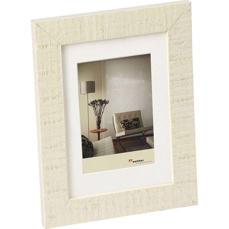 Foto van Walther design home houten fotolijst 15x20cm crème wit