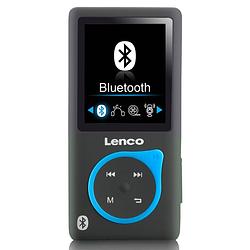 Foto van Mp3/mp4 speler met bluetooth en 8 gb micro sd kaart lenco xemio-768 blue blauw-zwart