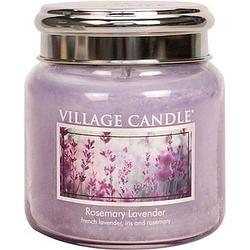 Foto van Village candle medium jar geurkaars - rosemary lavender