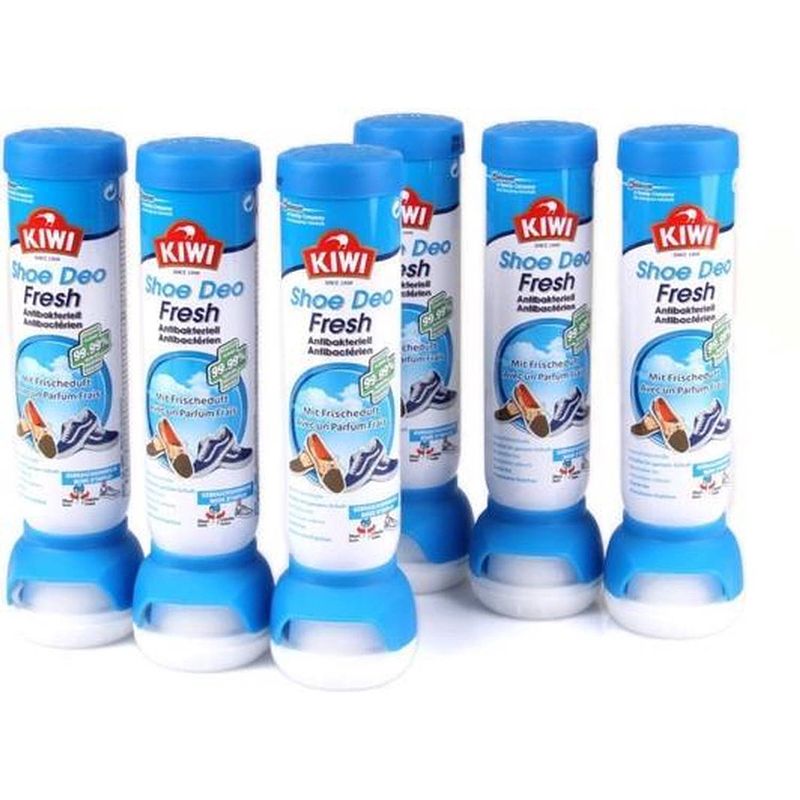 Foto van Kiwi schoen deo - deodorant - 6 x 100 ml - voordeelverpakking