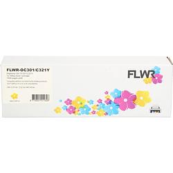 Foto van Flwr oki c301 / c321 geel toner