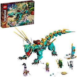 Foto van Lego 71746 ninjago jungle dragon-bouwset met ninja lloyd en zane minifiguren, kind van 8+