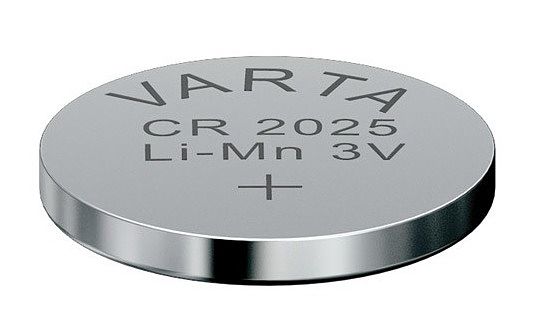 Foto van Varta cr2025 knoopcel batterij - 5 stuks