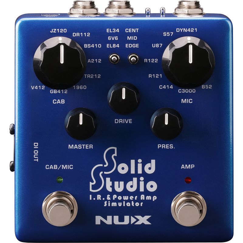 Foto van Nux nss-5 solid studio ir & power amp simulator