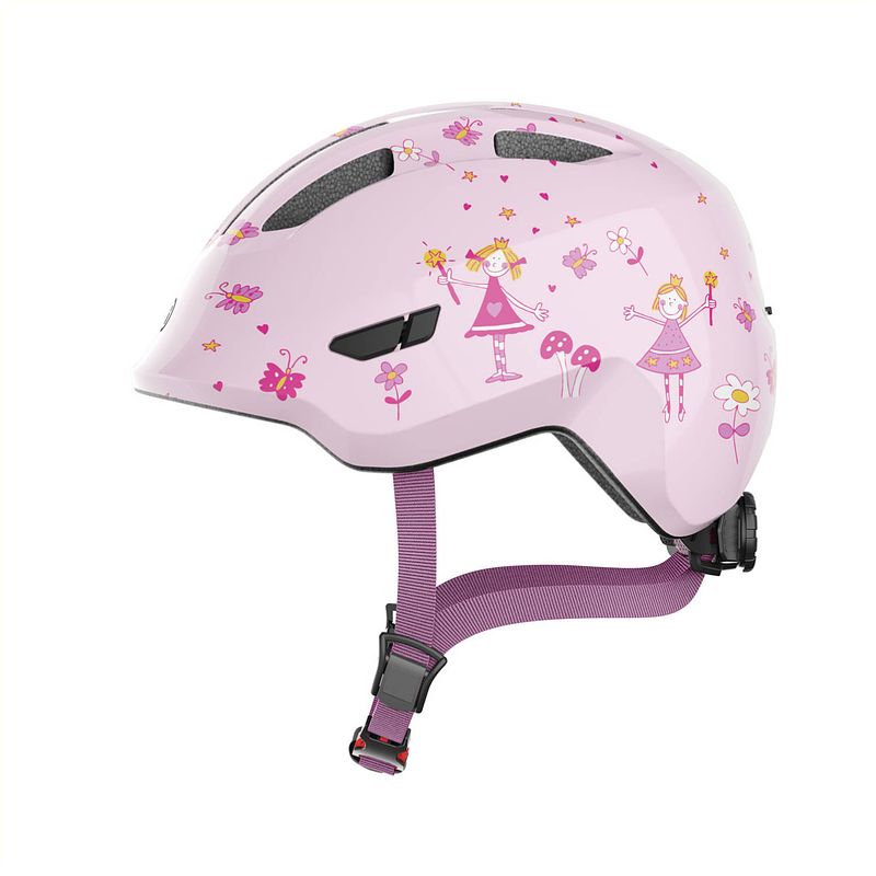 Foto van Abus helm smiley 3.0 rose princess s 45-50cm